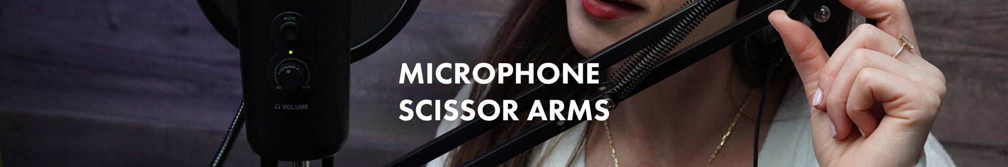Scissor Arm Mic Stands with Suspension for Every Need