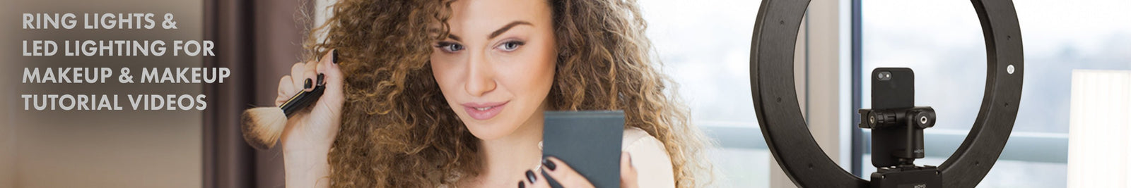 Ring Lights & LED Lighting for Makeup & Makeup Tutorial Videos - Movo