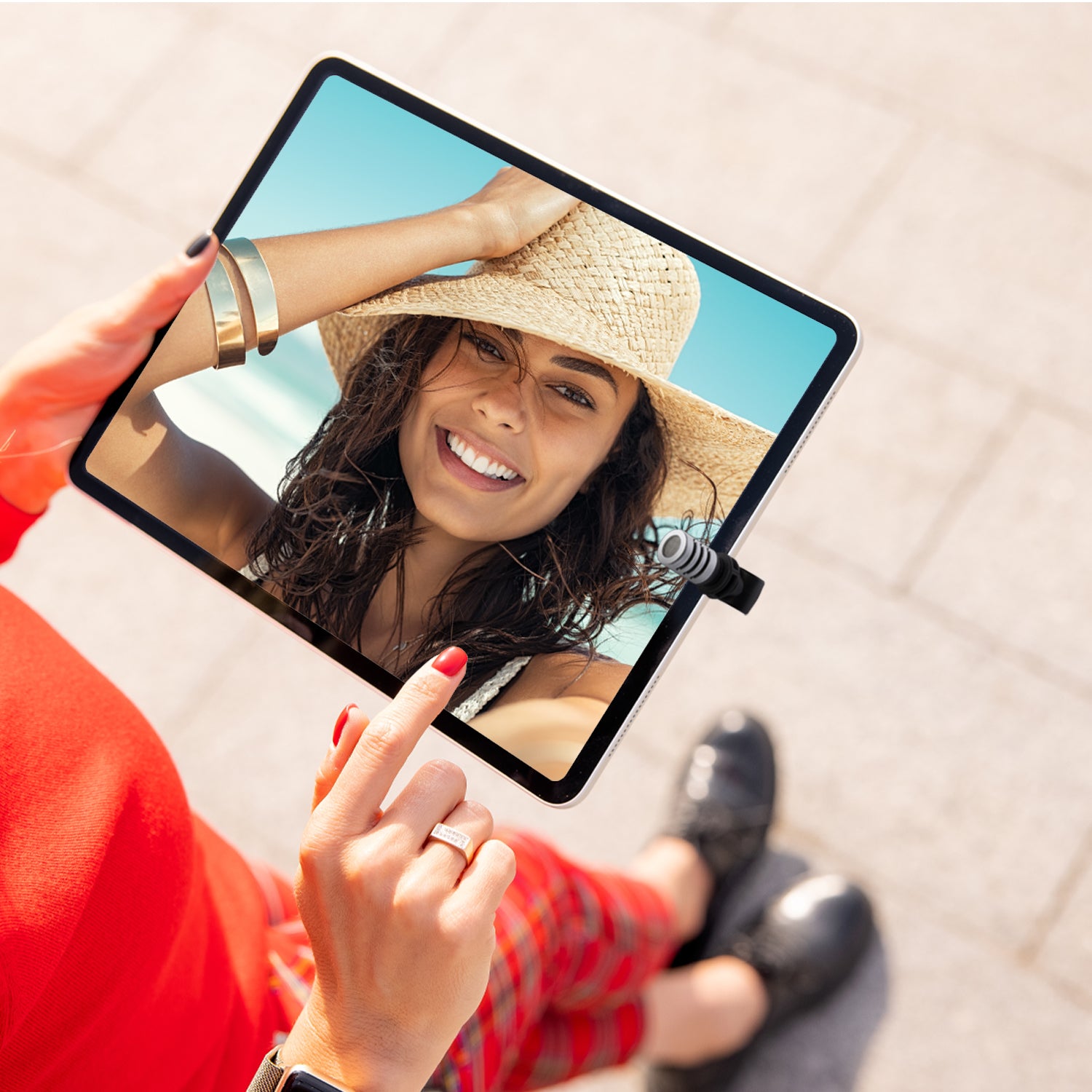 MA5C-IP | Mini micrófono para iPhone 15 | Movo