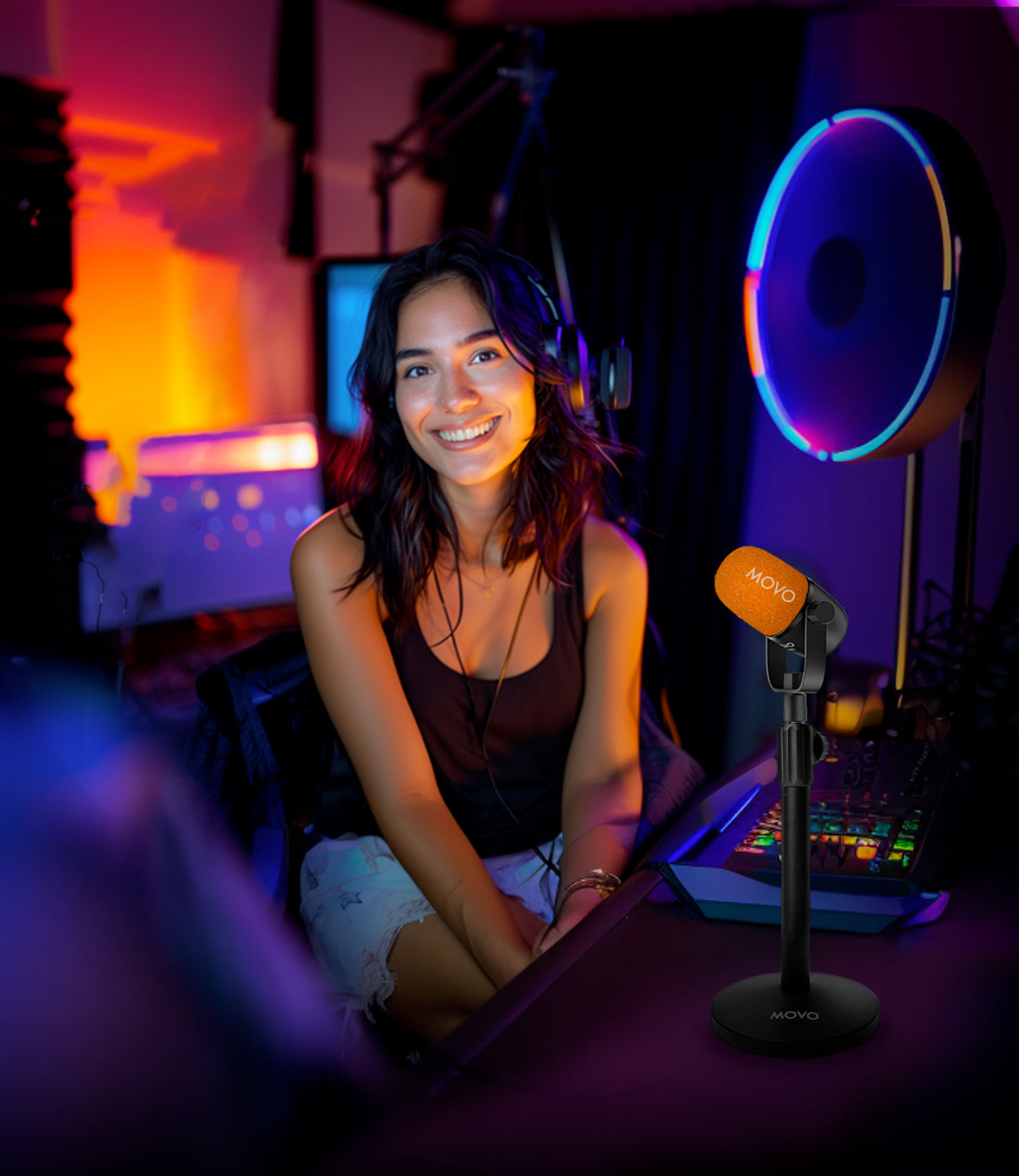 MDX-1+CastMic | Dynamic XLR Microphone Kit | Movo