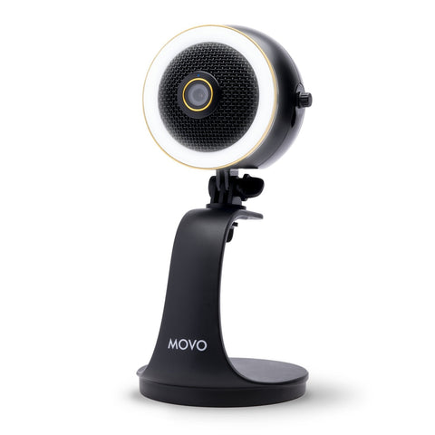 WebMic-HD-Pro | Webcam With Microphone + Ring Light | Movo