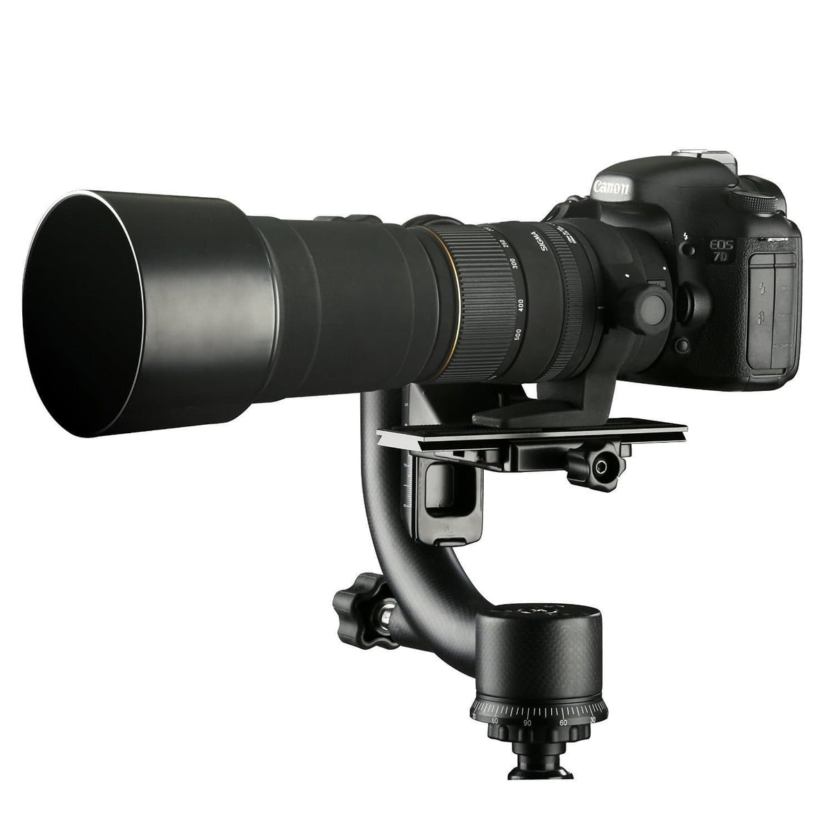 Carbon Fiber Professional Gimbal Tripod Head | GH800 | Movo - Movo