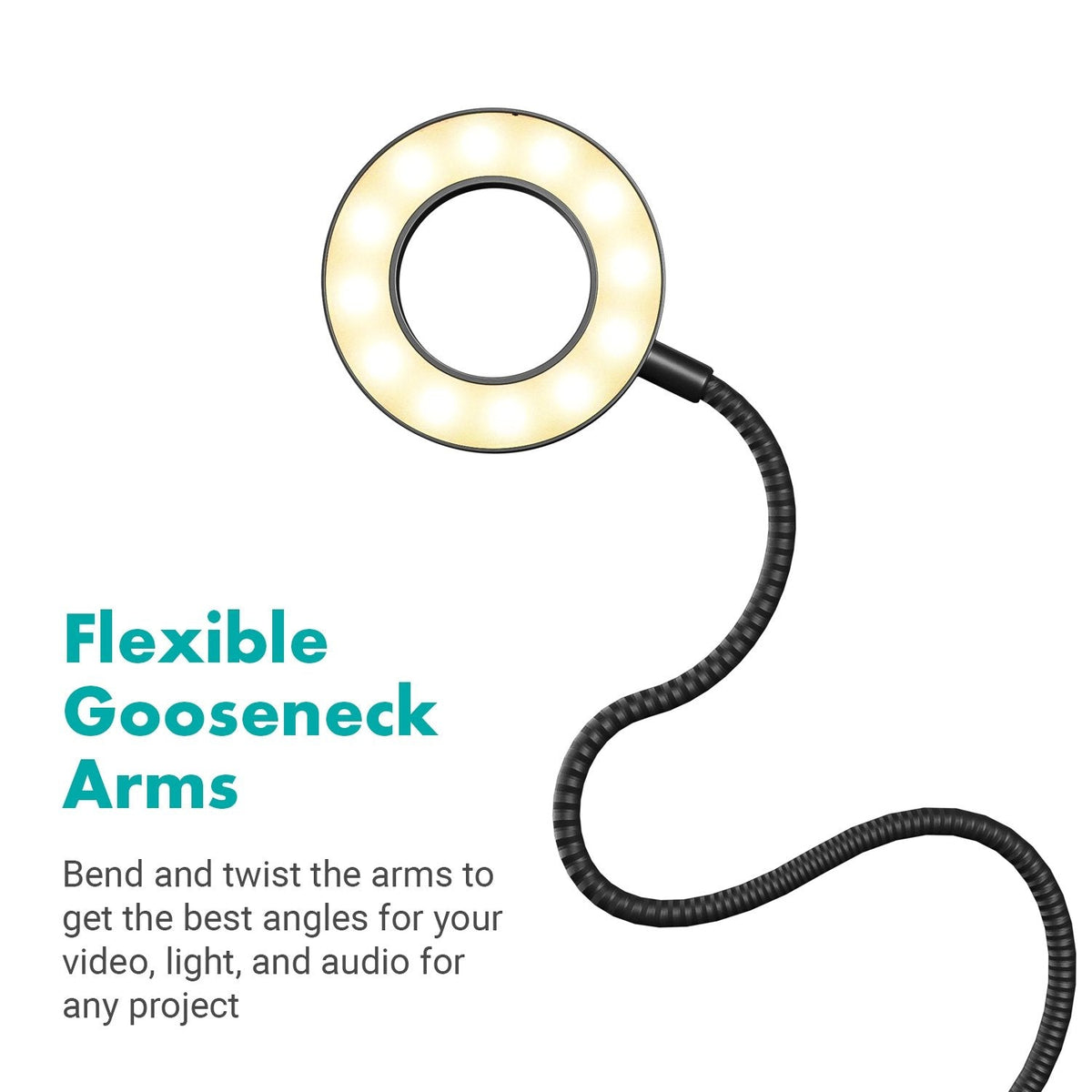 Selfie Ring Light Kit | Selfie Light | VGC-3 | Movo - Movo