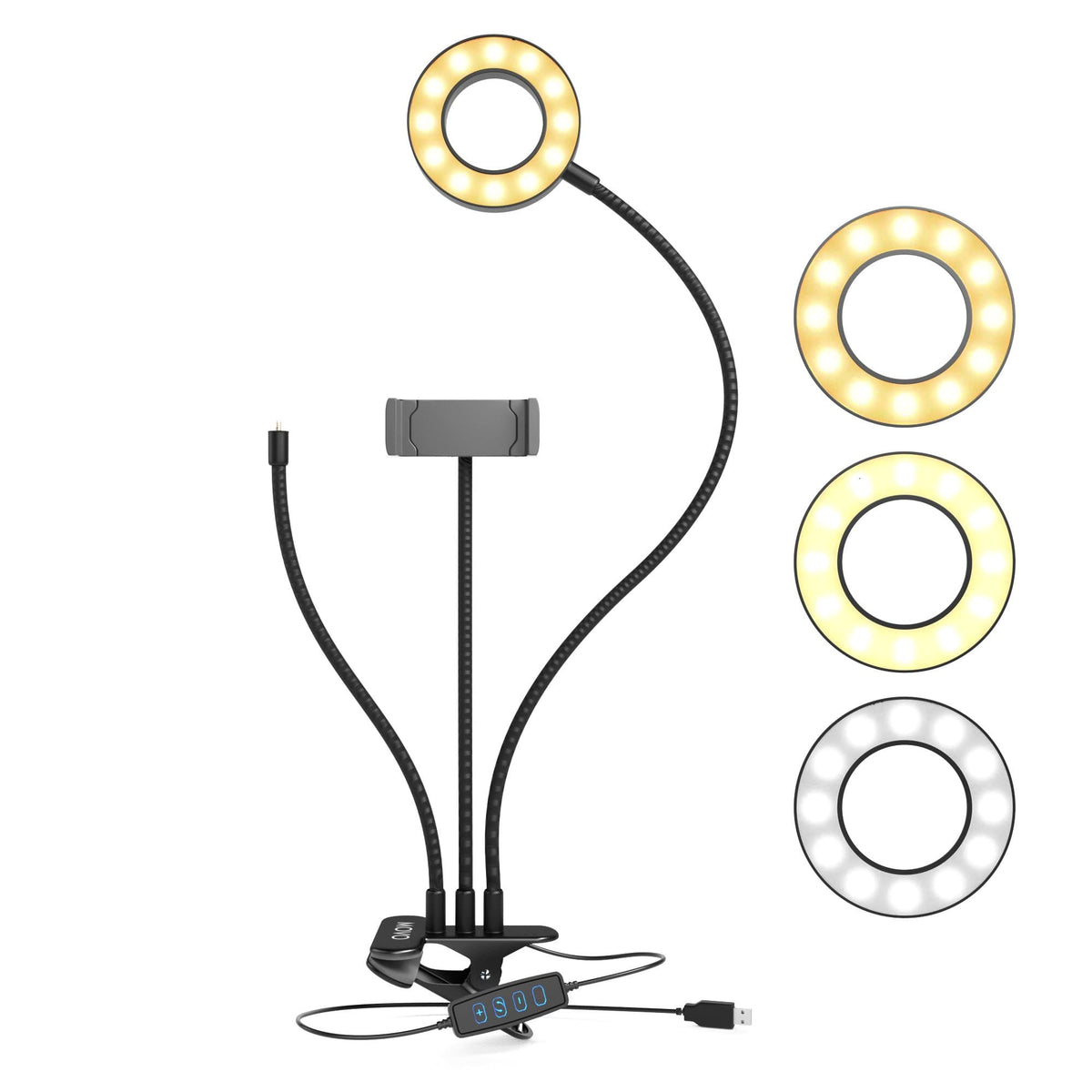 Selfie Ring Light Kit | Selfie Light | VGC-3 | Movo - Movo