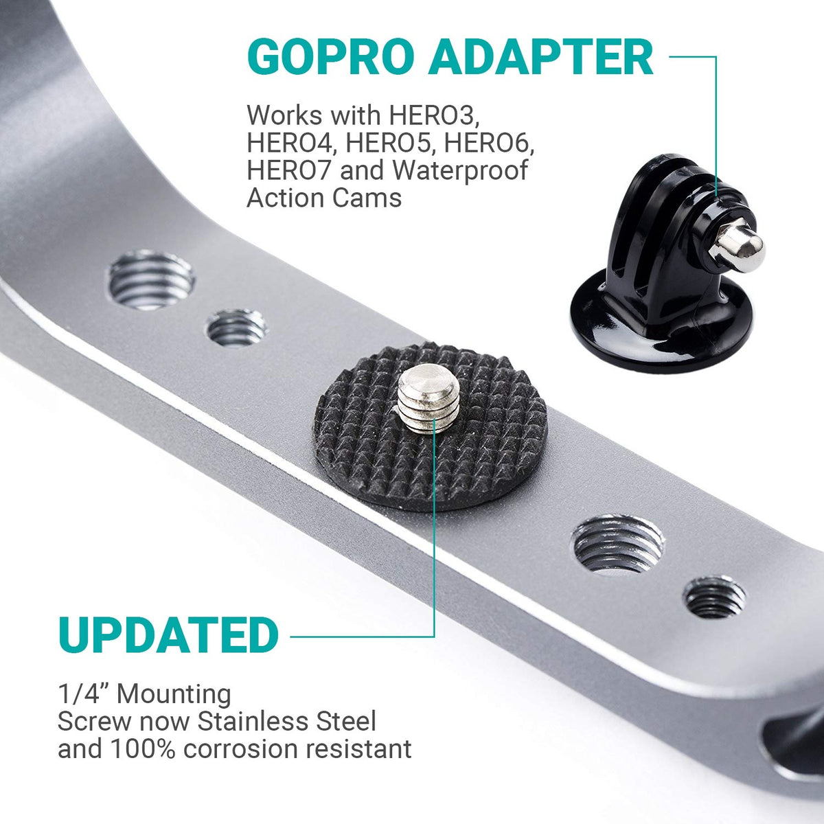 Underwater Diving GoPro Rig | Underwater GoPro Mount | GB-U70 | Movo - Movo