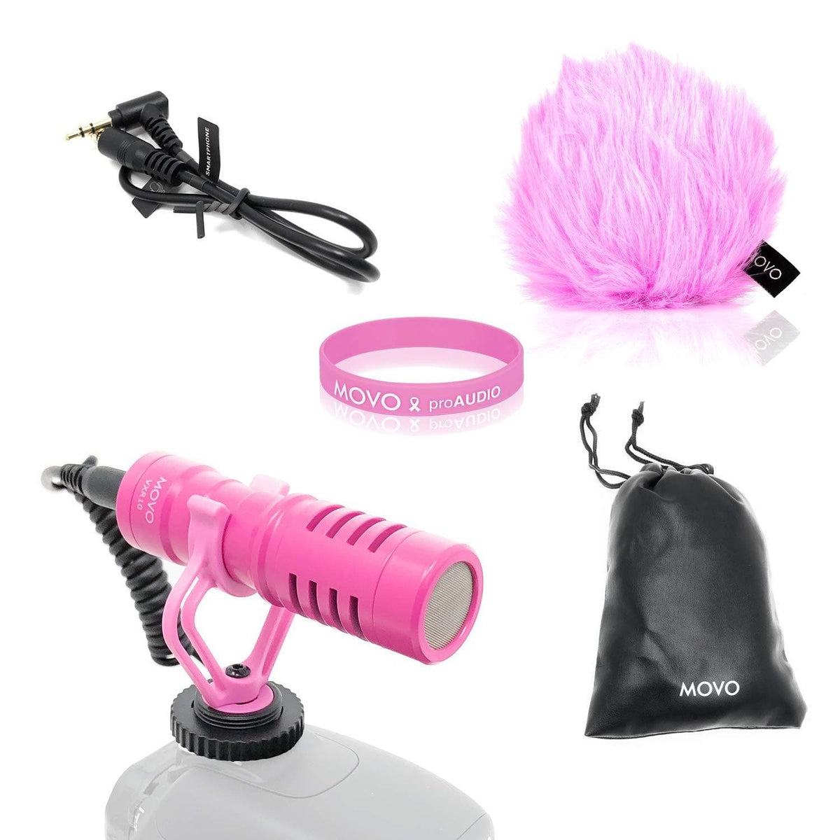 VXR10 | Universal Microphone for Video Recording | Video Mic | Movo - Movo