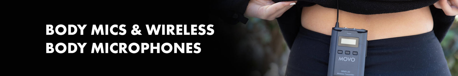 Body Mics & Wireless Body Microphones - Movo