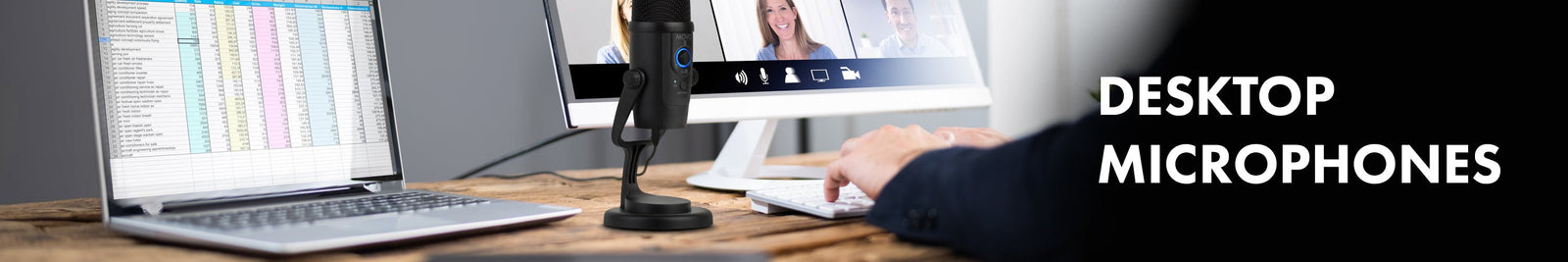 Desktop Microphones & Desk Microphones - Movo