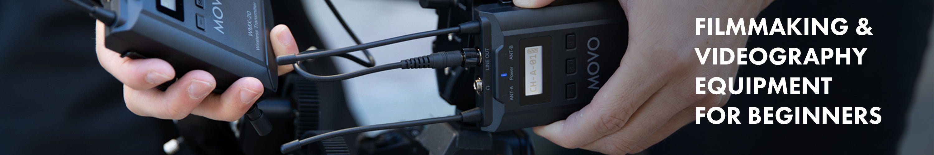 Basic Video Recording Item Videography Equipment for Beginners | Beginner Filming Equipment | Movo