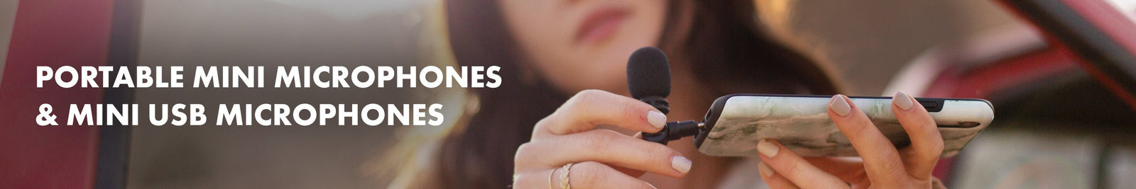 Portable Mini Microphones & Mini USB Microphones - Movo