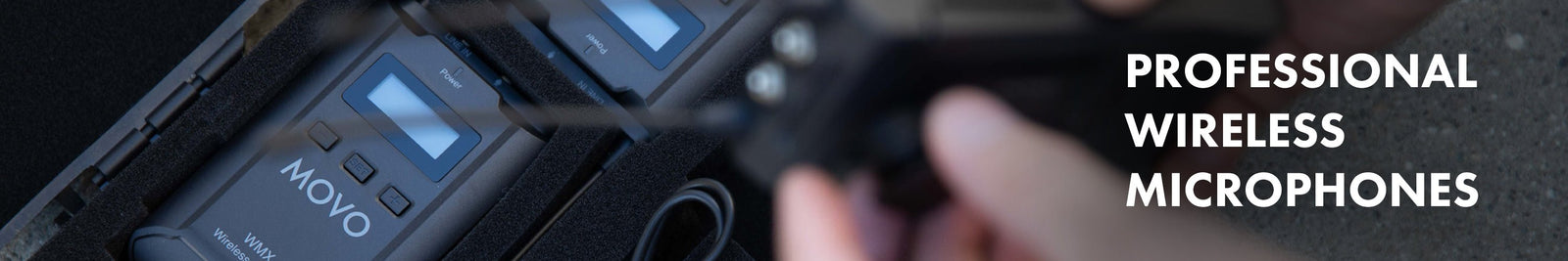 Professional Wireless Microphones - Movo