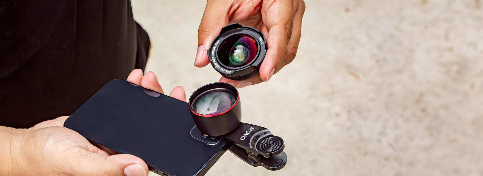 Smartphone Clip-on Lenses - Movo