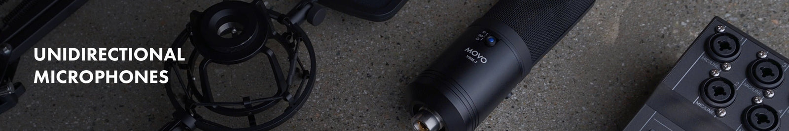 Unidirectional Microphones - Movo