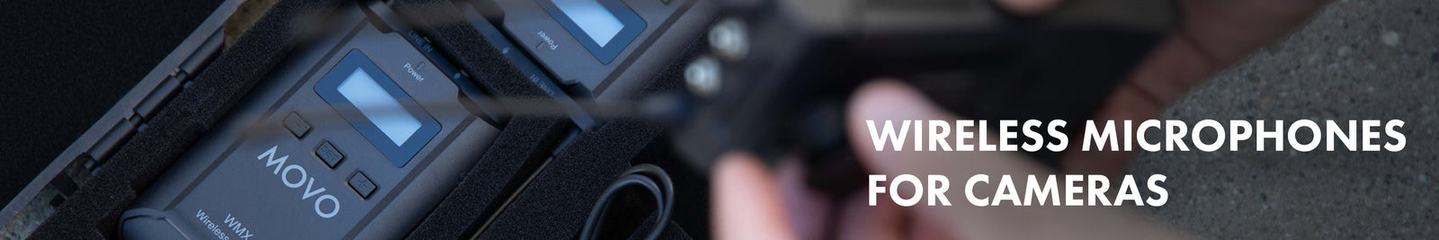 Wireless Microphones for Cameras