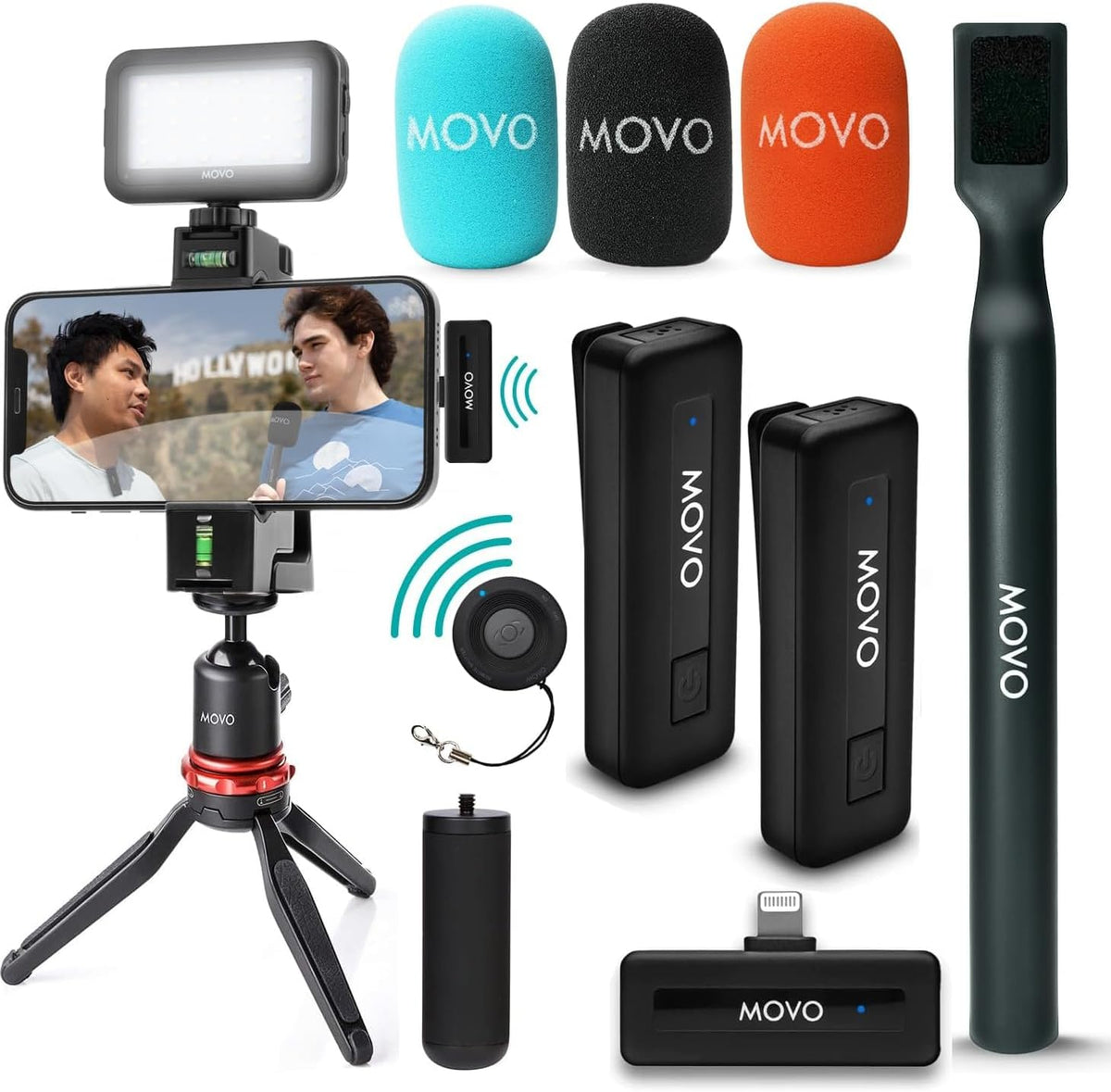 iVlogger-Wireless | Wireless Vlogging Kit | Movo
