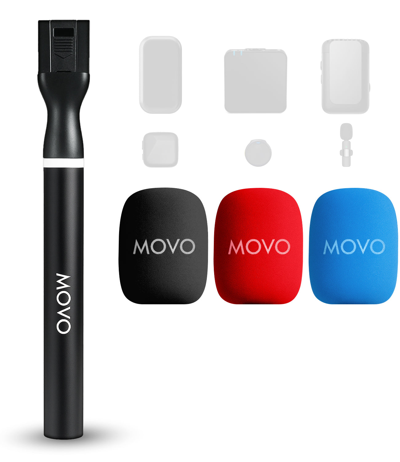 WMX-HM2 | Handheld Wireless Mic Handle | Movo
