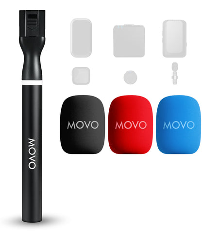 WMX-HM2 | Handheld Wireless Mic Handle | Movo