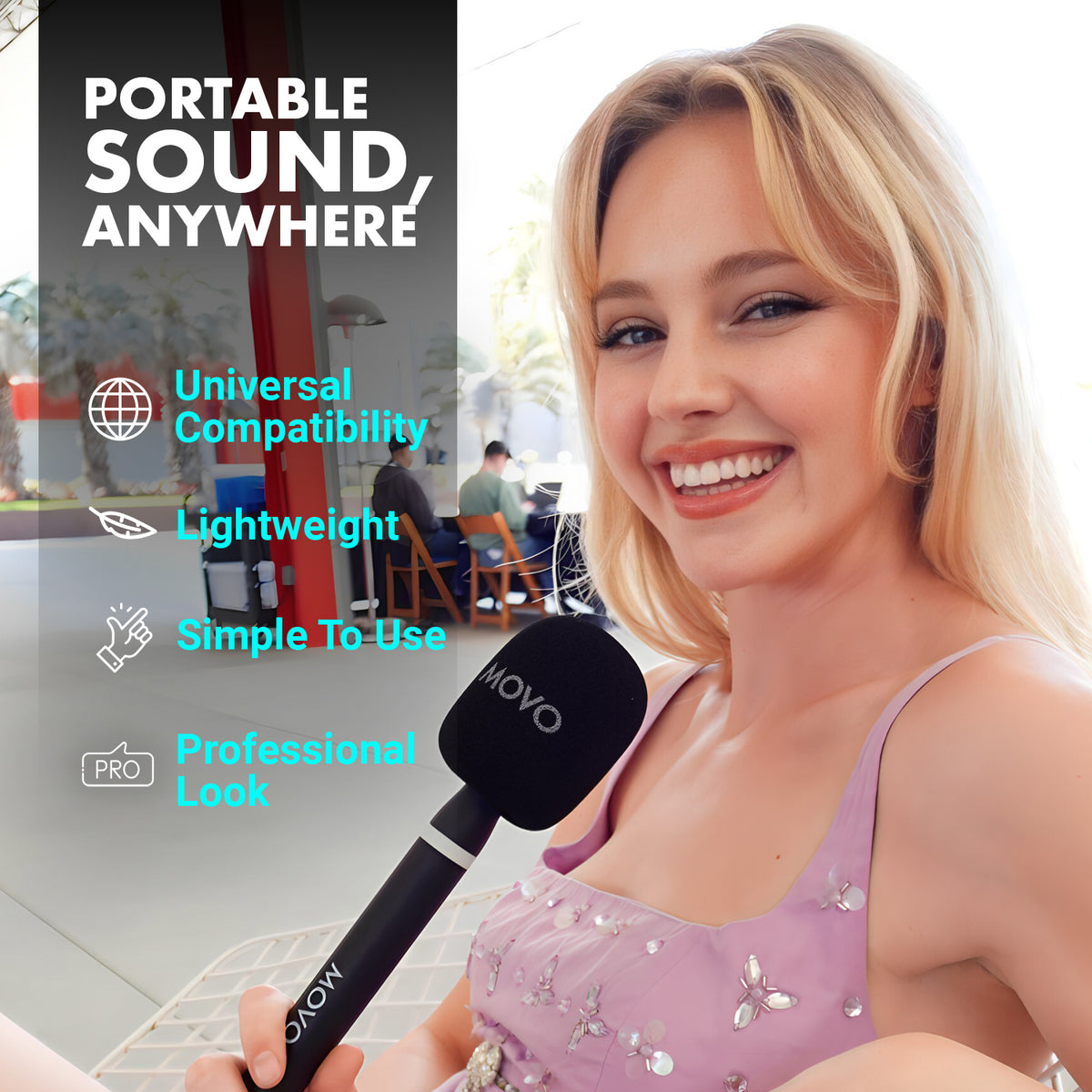 iVlogger-PRO-Wireless | Smartphone Video Kit | Movo