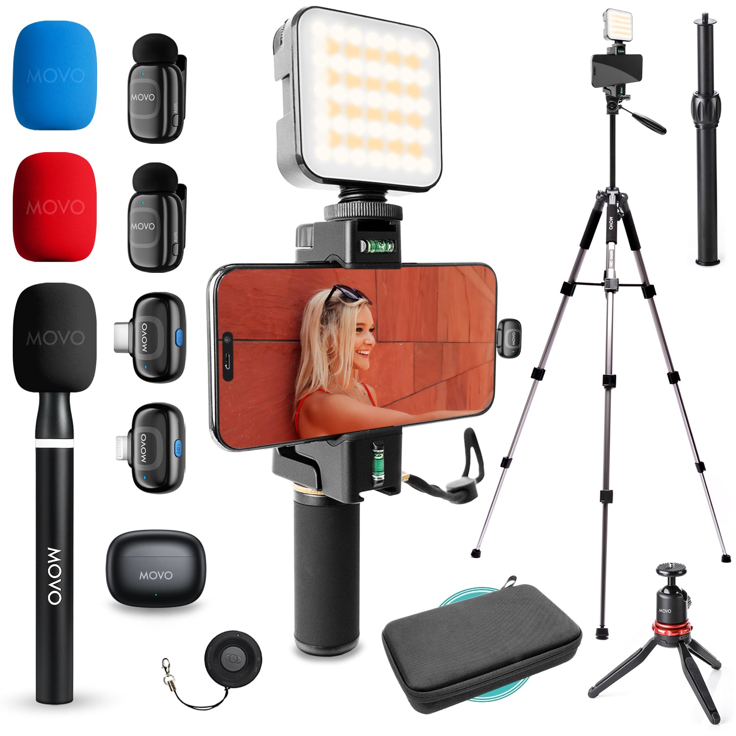 iVlogger-PRO-Wireless | Smartphone Video Kit | Movo