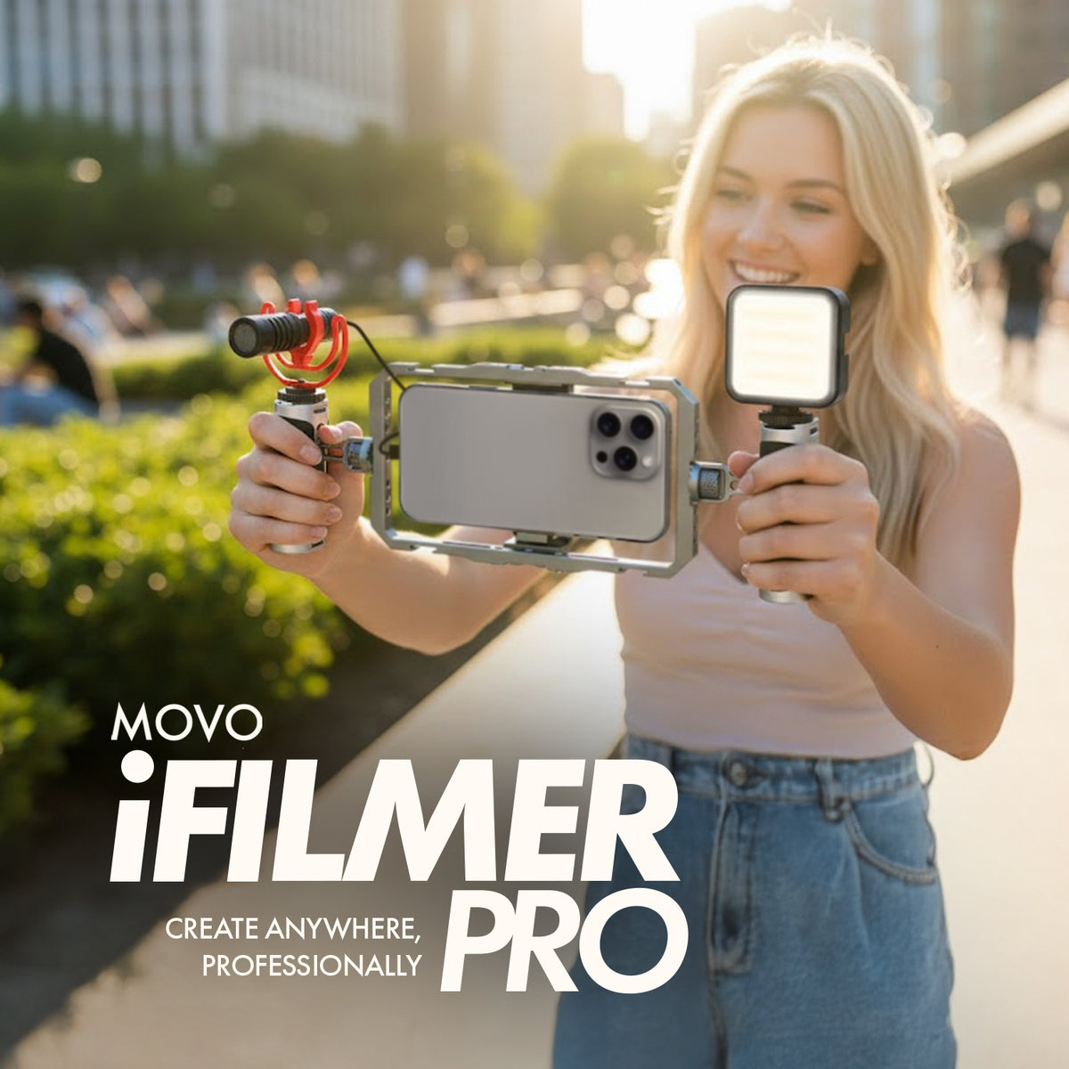 iFilmer-PRO | Smartphone Film Kit | Movo