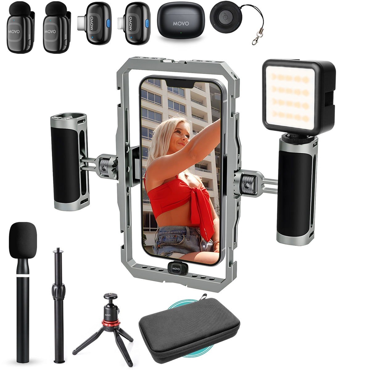 iFilmer-PRO-Wireless | Wireless Smartphone Film Kit | Movo