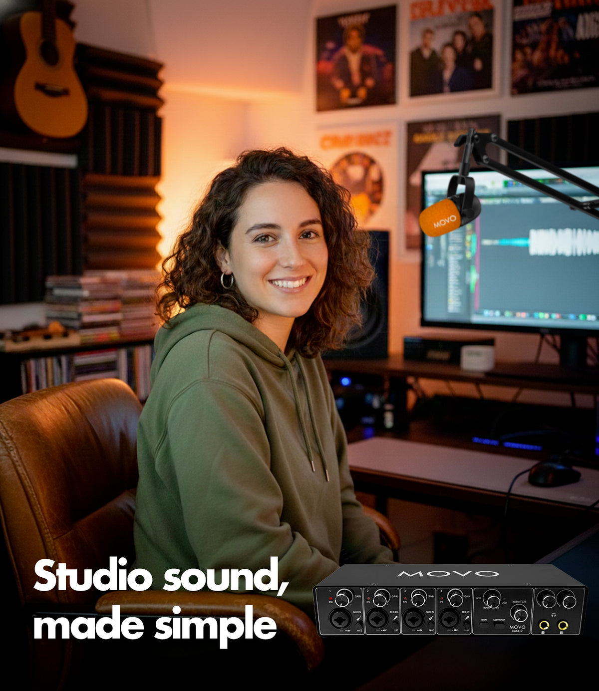 PodX | Four Person Podcasting Bundle | Movo