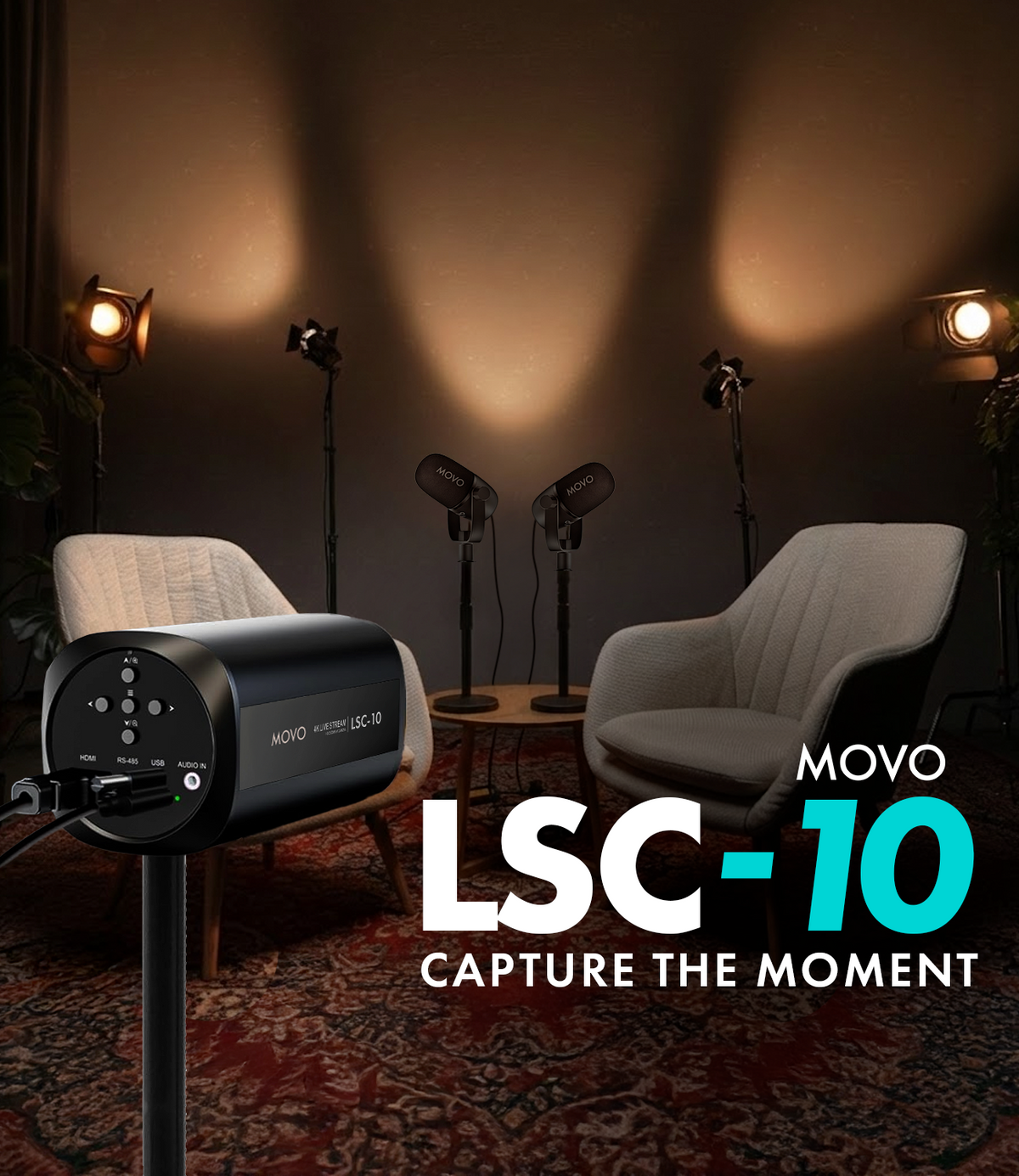 LSC-10 | 4K Webcam | Movo