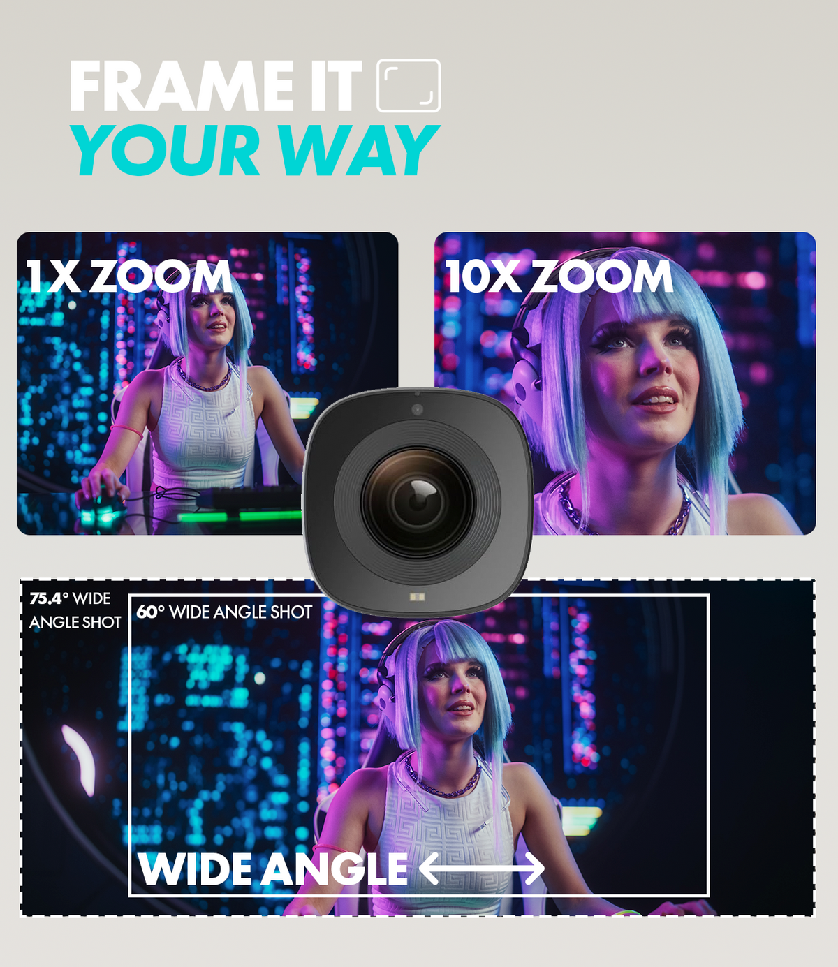 LSC-10 | 4K Webcam | Movo