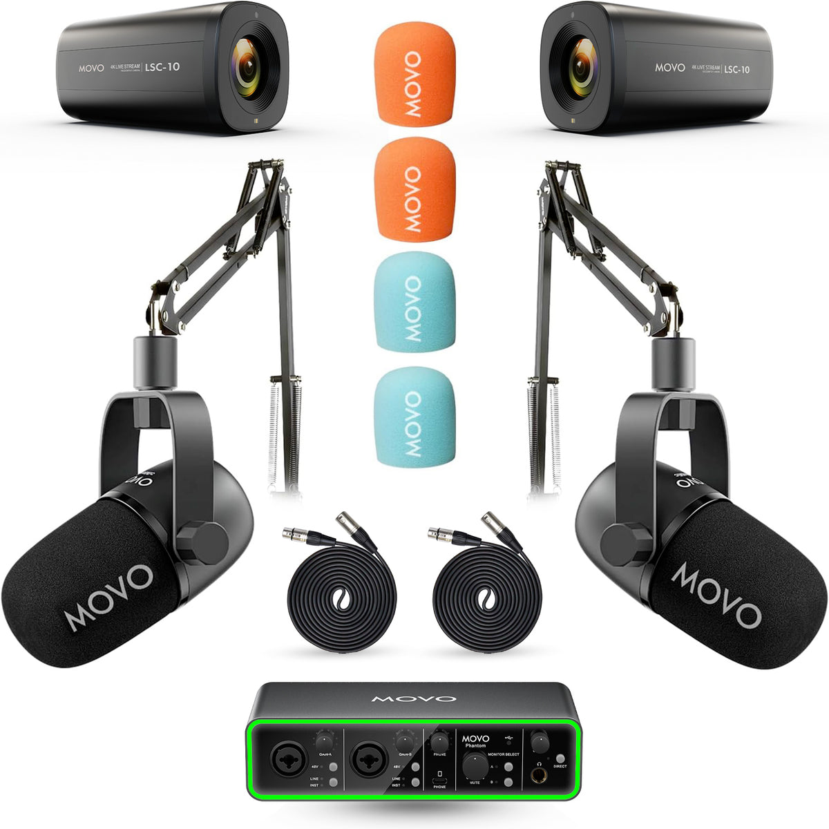 PCB-2 | Video Podcast Equipment Bundle | Movo