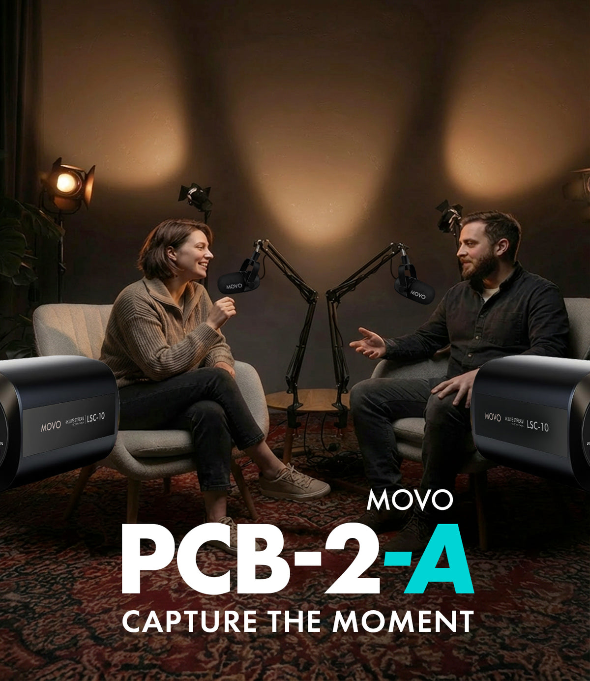PCB-2 | Video Podcast Equipment Bundle | Movo