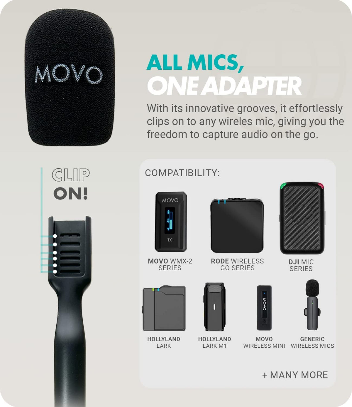 WMX-HM Wireless Microphone Handle