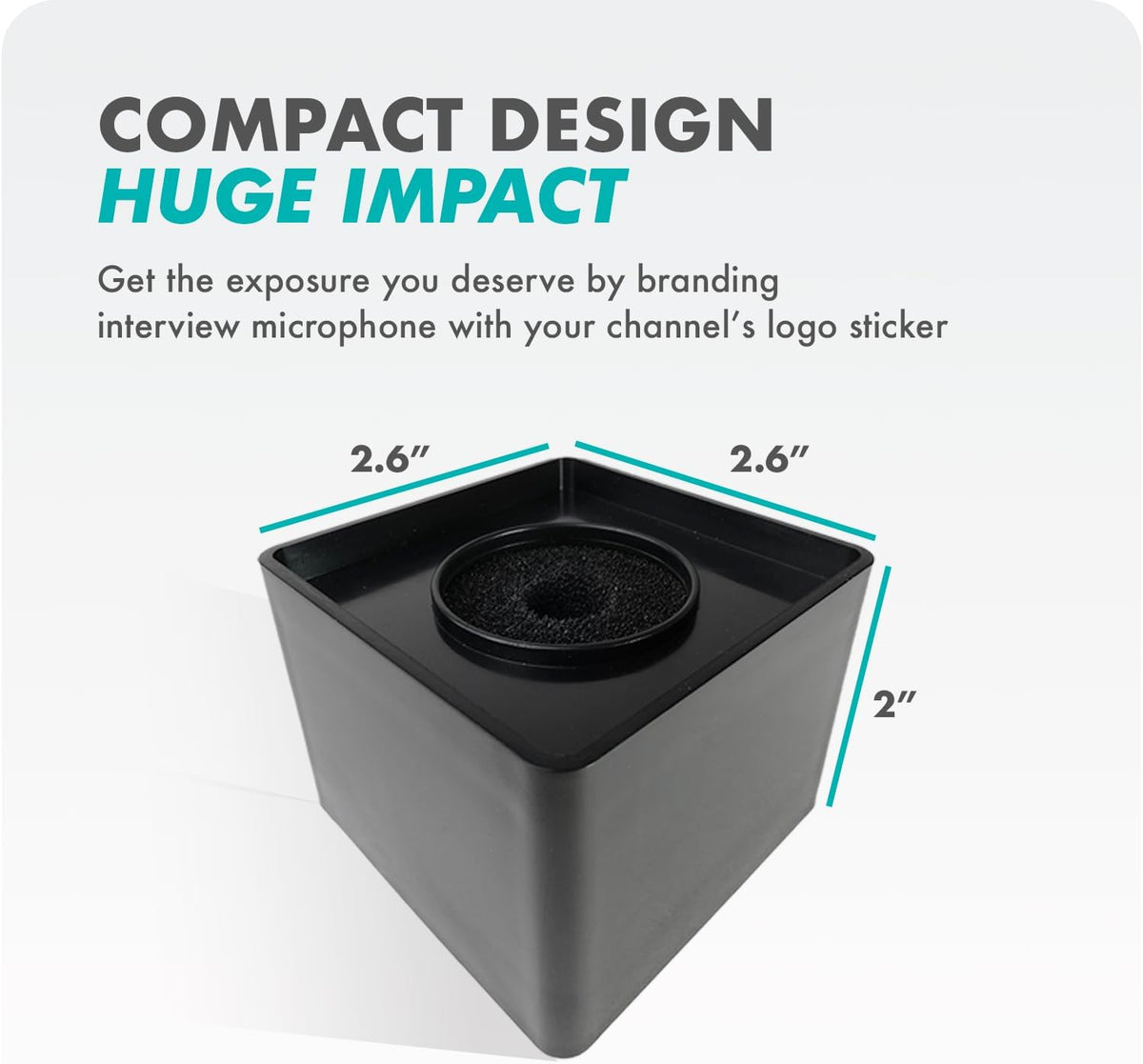 HMF-1 | Soporte de micrófono para el mango WMX-HM | Movo 