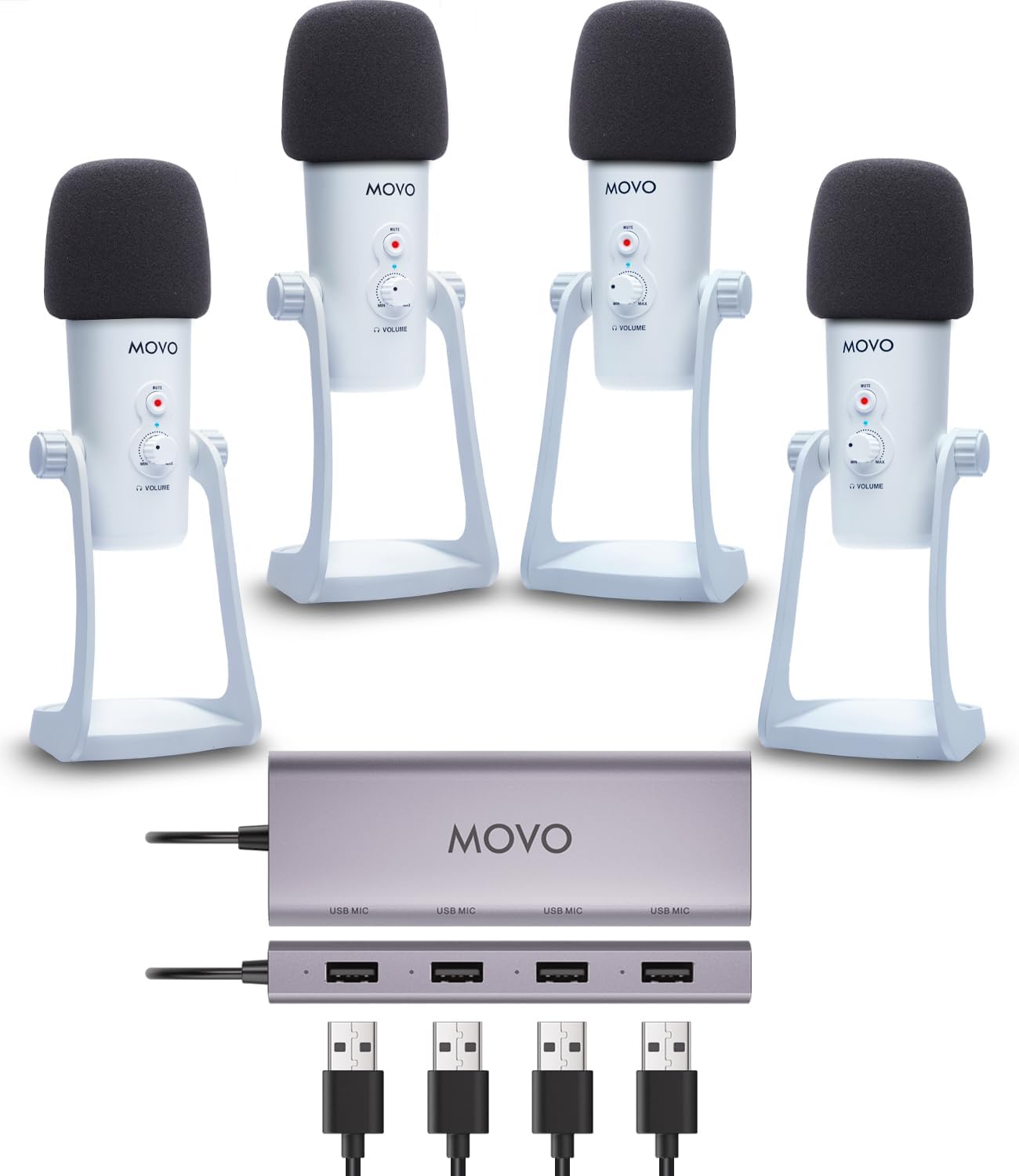 UMX-1 USB Podcast Microphone Bundle | Movo