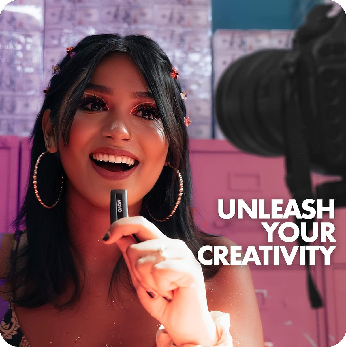 Wireless Mini | Wireless Lavalier Microphone System for Camera | Movo