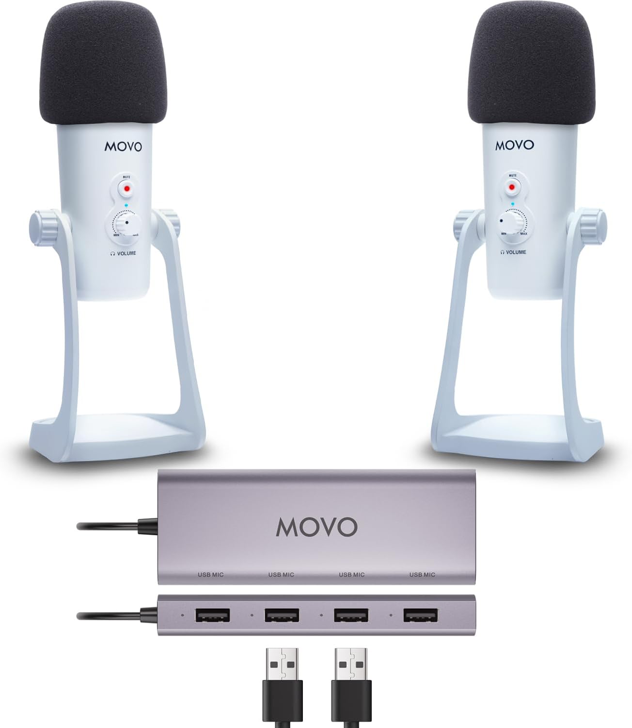 UMX-1 USB Podcast Microphone Bundle | Movo