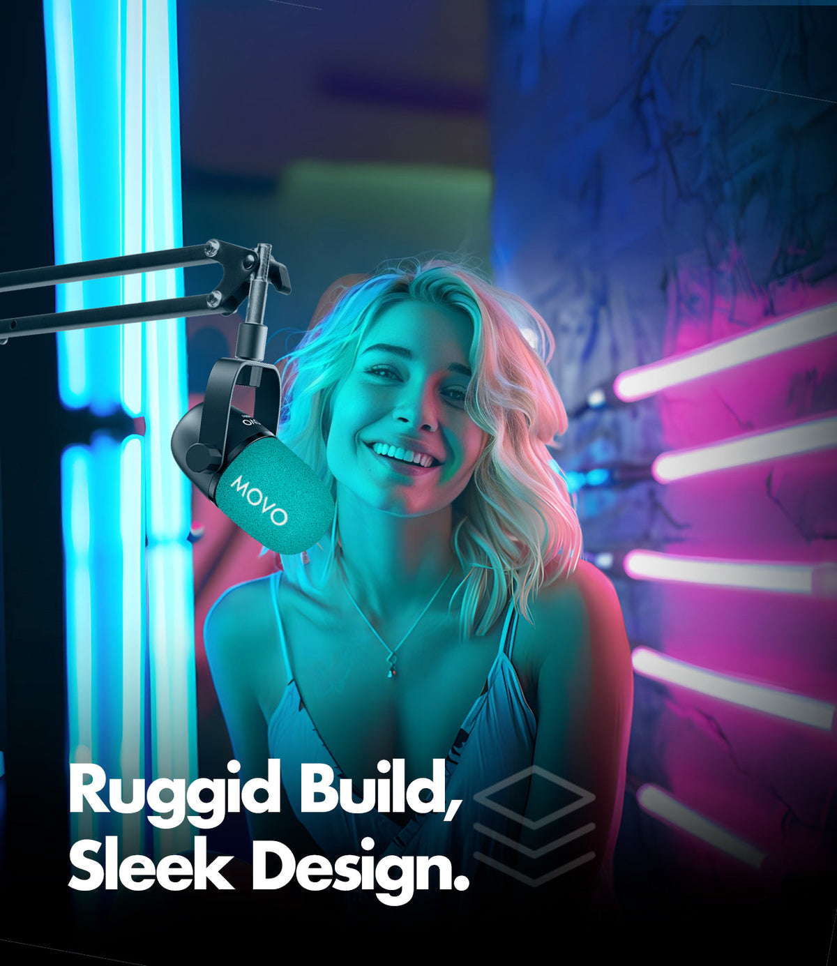 MDX-1+CastMic | Dynamic XLR Microphone Kit | Movo