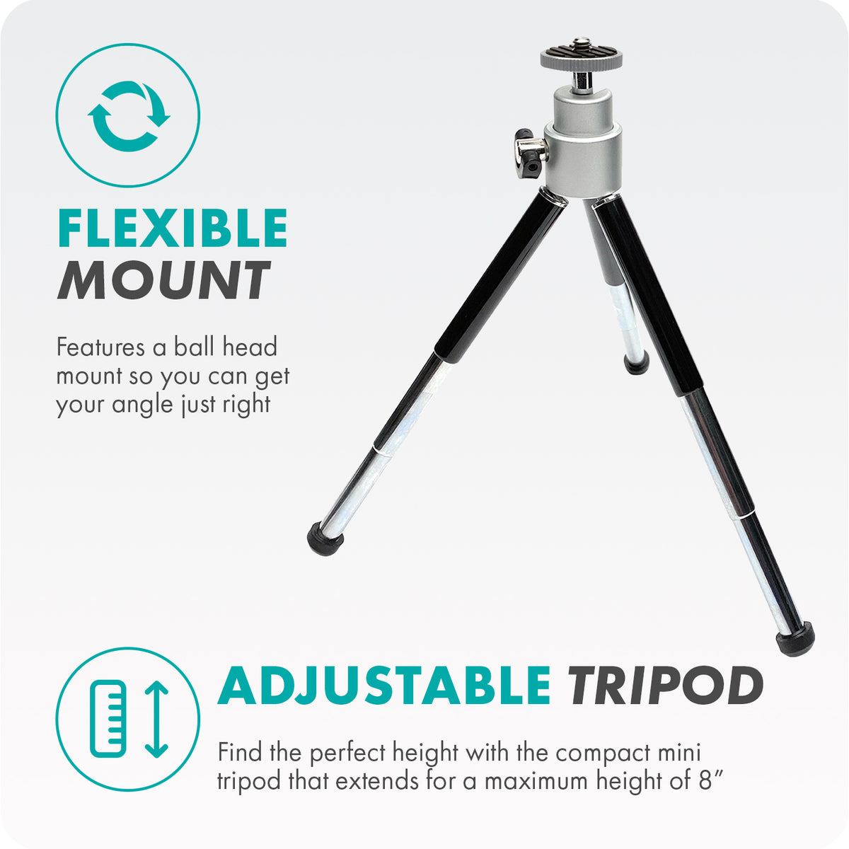 Shotgun Mic with Wireless Adapter and Tripod | Movo