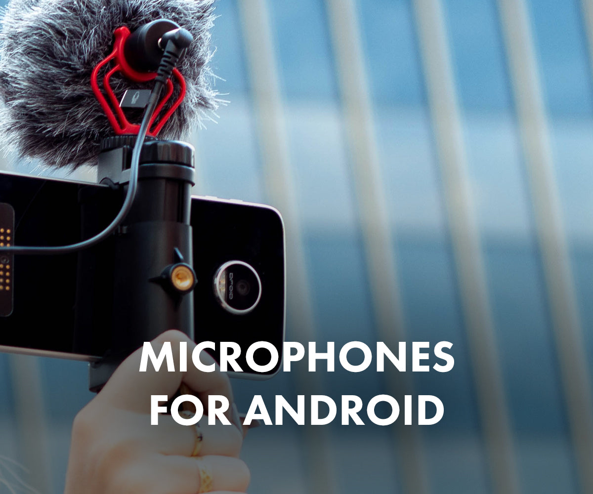 Microfone Android External Microphones for Androind Phones | Movo