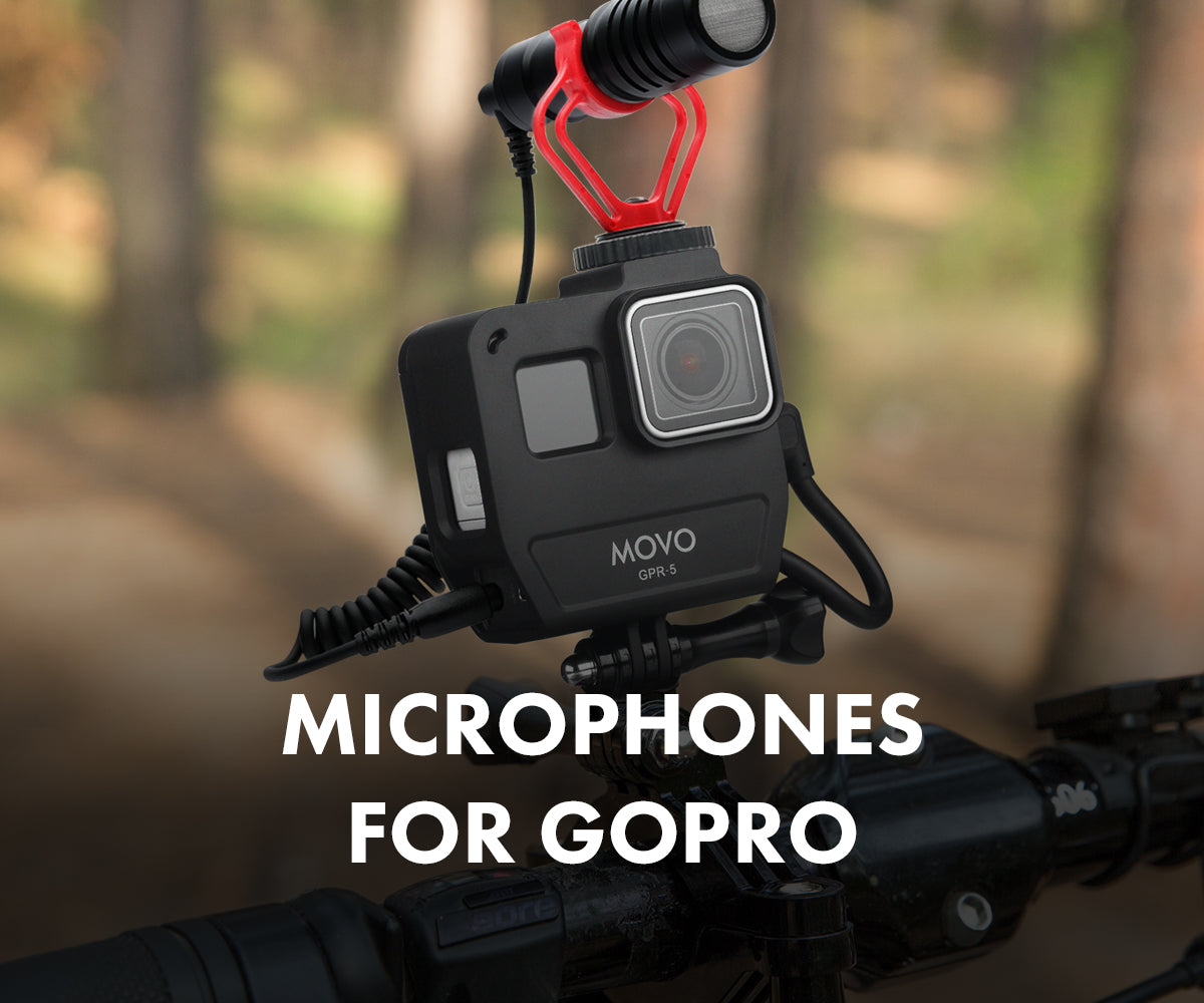 trug energi Alice The Best GoPro Microphones & Adapters | Movo Mic for GoPro