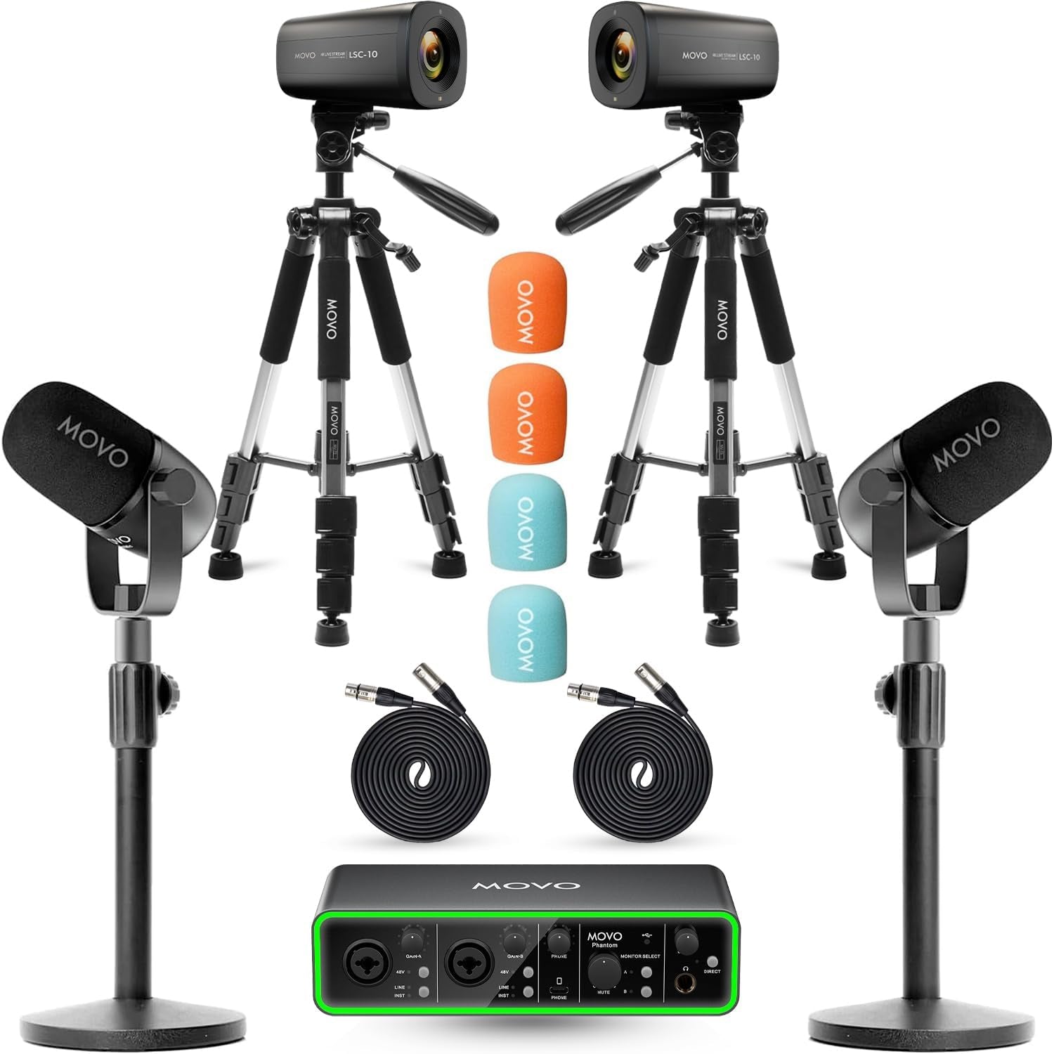 PCB-2 | Video Podcast Equipment Bundle | Movo
