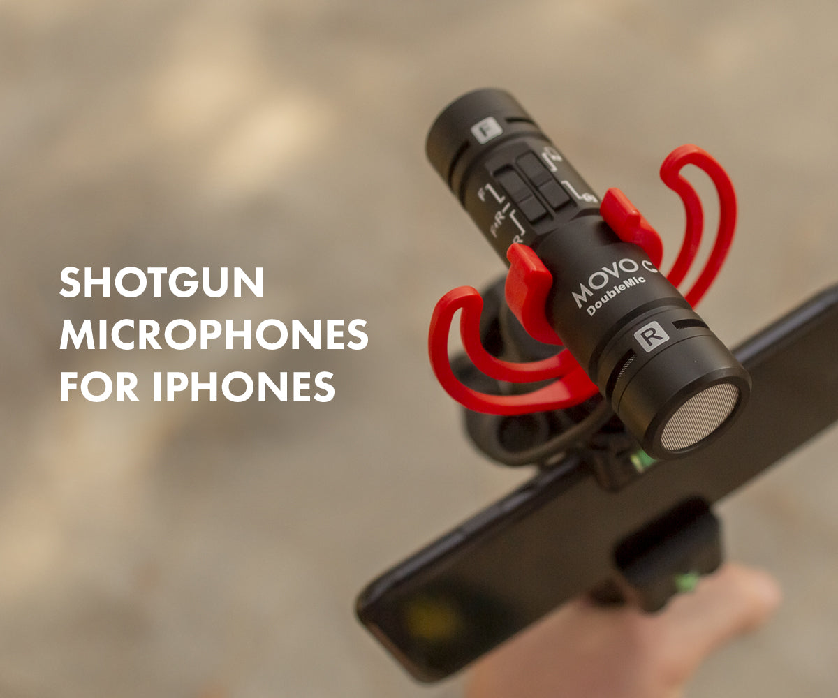 iPhone Shotgun Mics The Best Shotgun Mics for iPhones Movo
