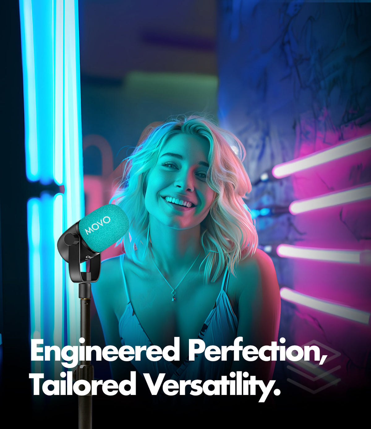 CastMic+ASM5/TMC3 | 2-Pack XLR Podcasting Bundle | Movo