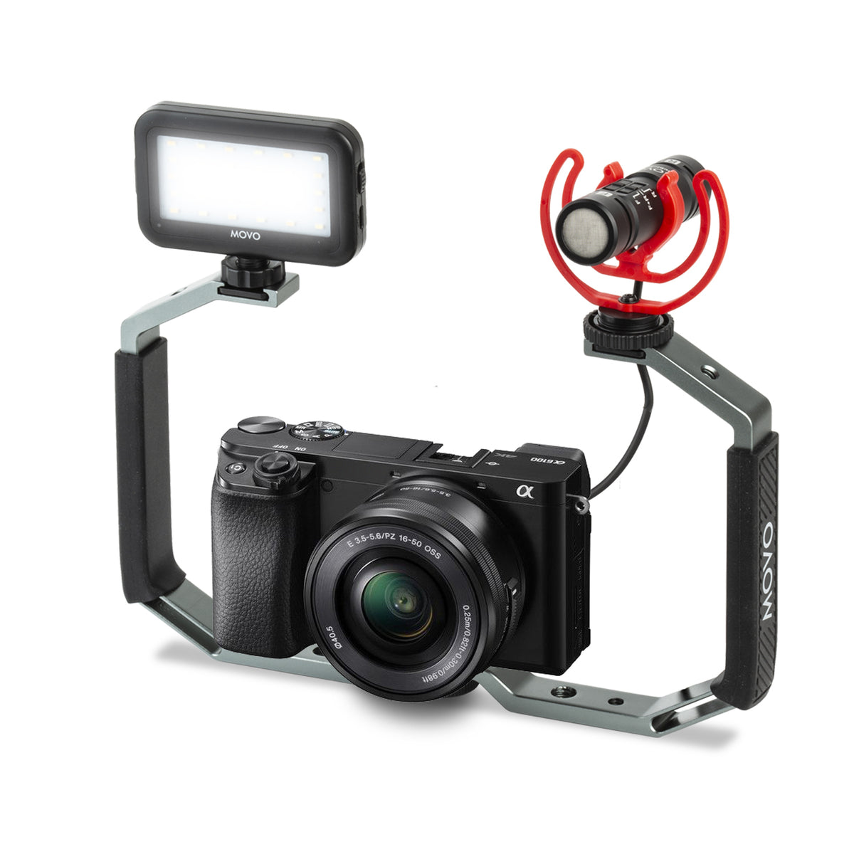 CR-5 | Rig Cage for DSLR, Mirrorless Camera, Smartphone | Movo