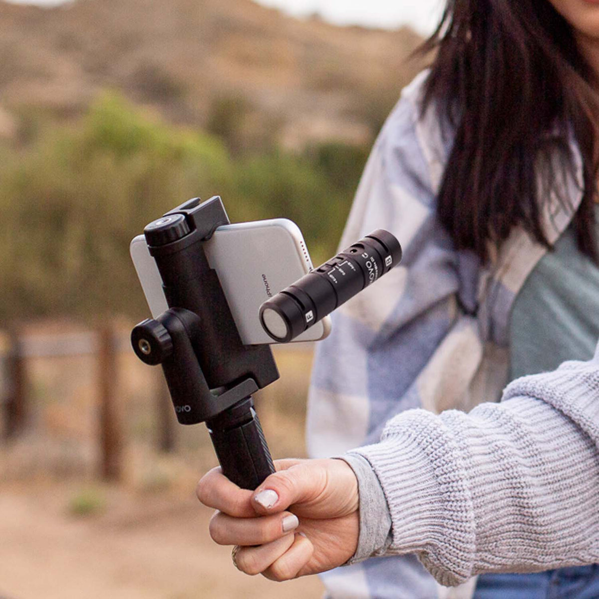 DoubleMic-DI | Dual Capsule Microphone for iPhone | Movo