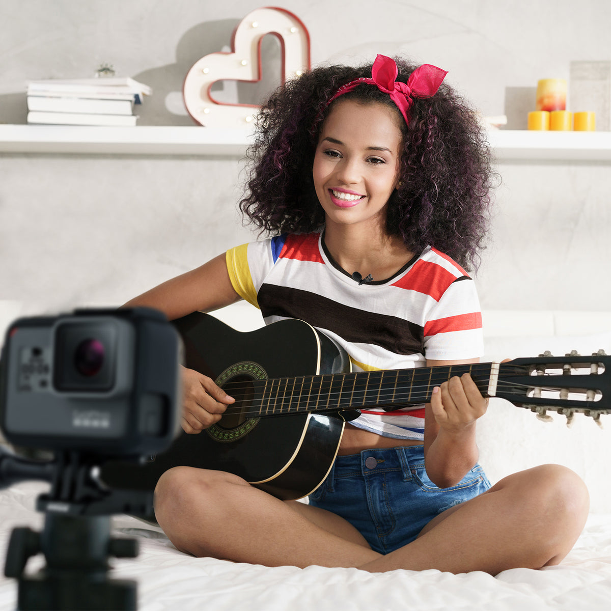 GM100 | GoPro Omidirectional Condensor Lavalier Microphone | Movo