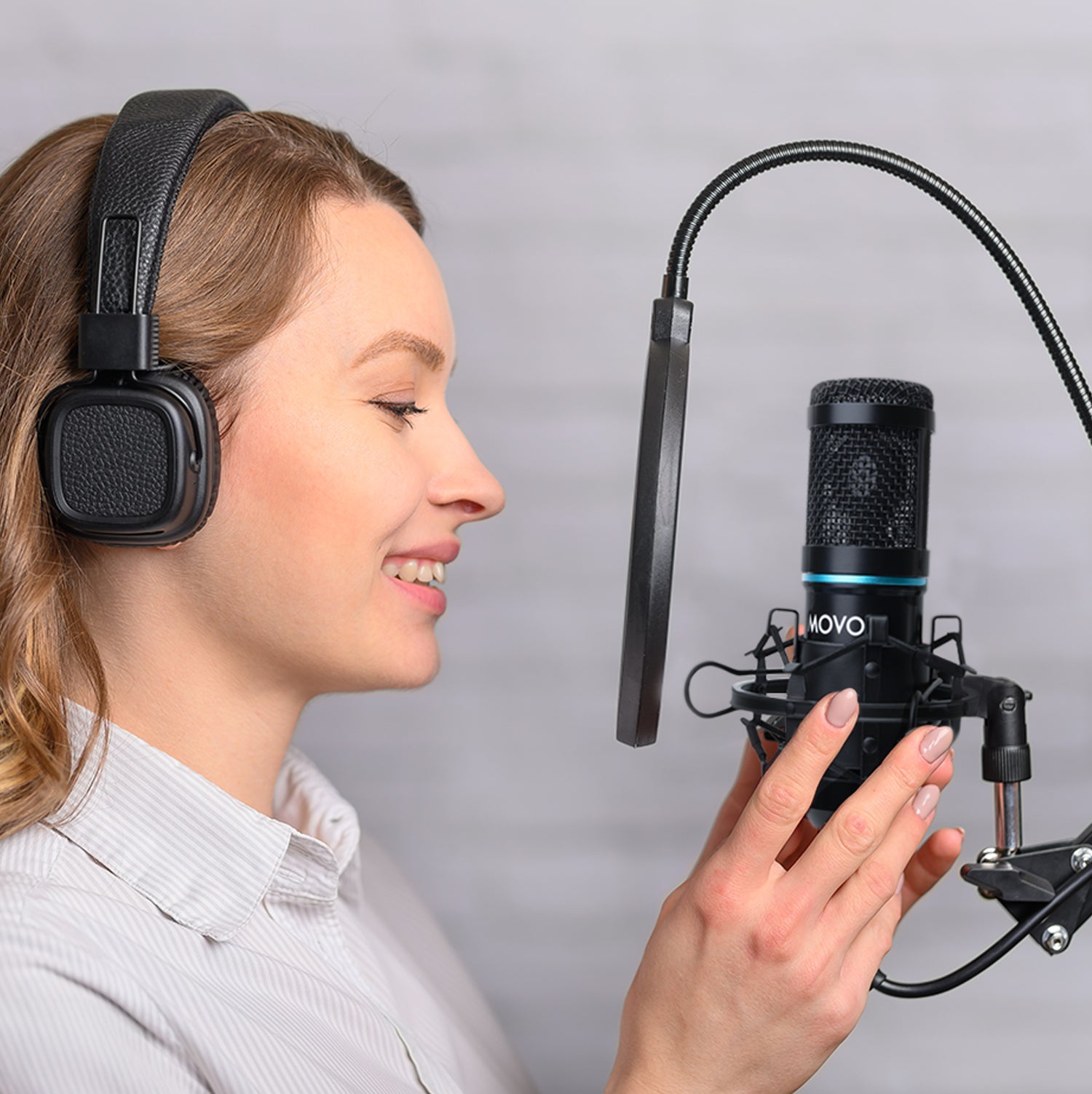 PodPak2A | Professional 2-Pack Universal Cardioid Condenser Microphone Kit | Movo