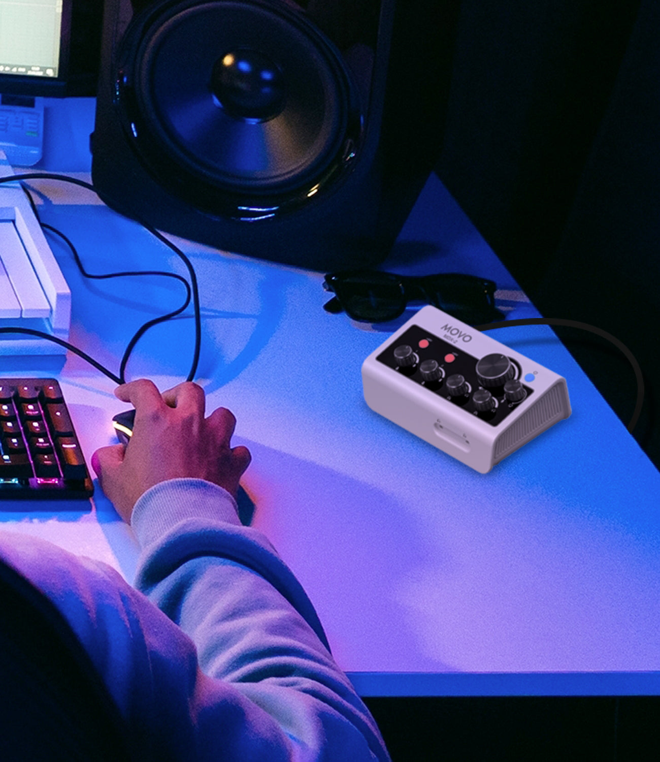 MDX-2 | Dual Channel Portable Audio Interface | Movo