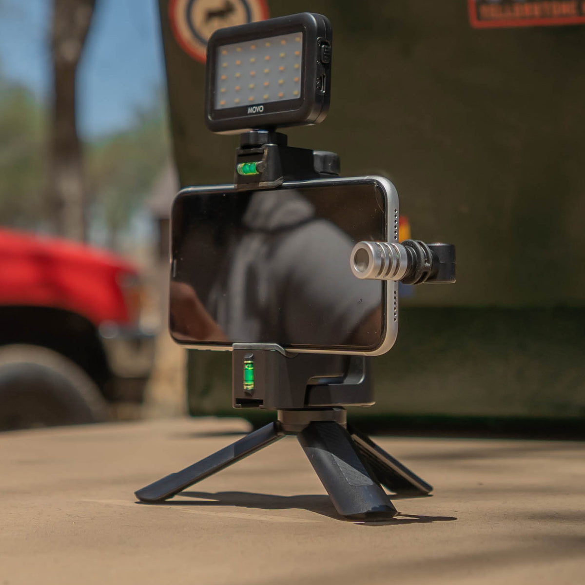 TR-1 | Compact Mini Tabletop Tripod / Hand Grip | Movo
