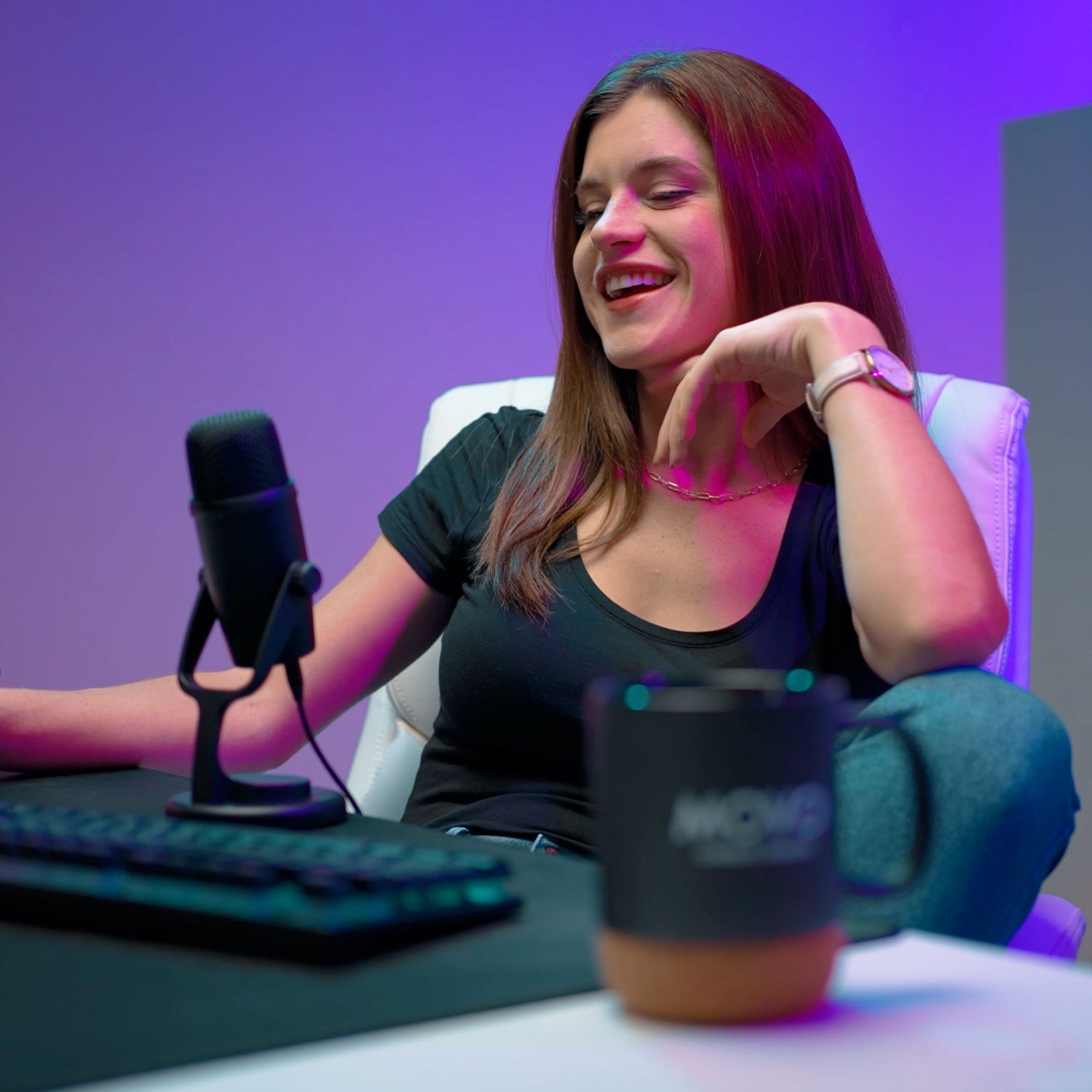 UM300 | Mini micrófono USB de escritorio | Movo