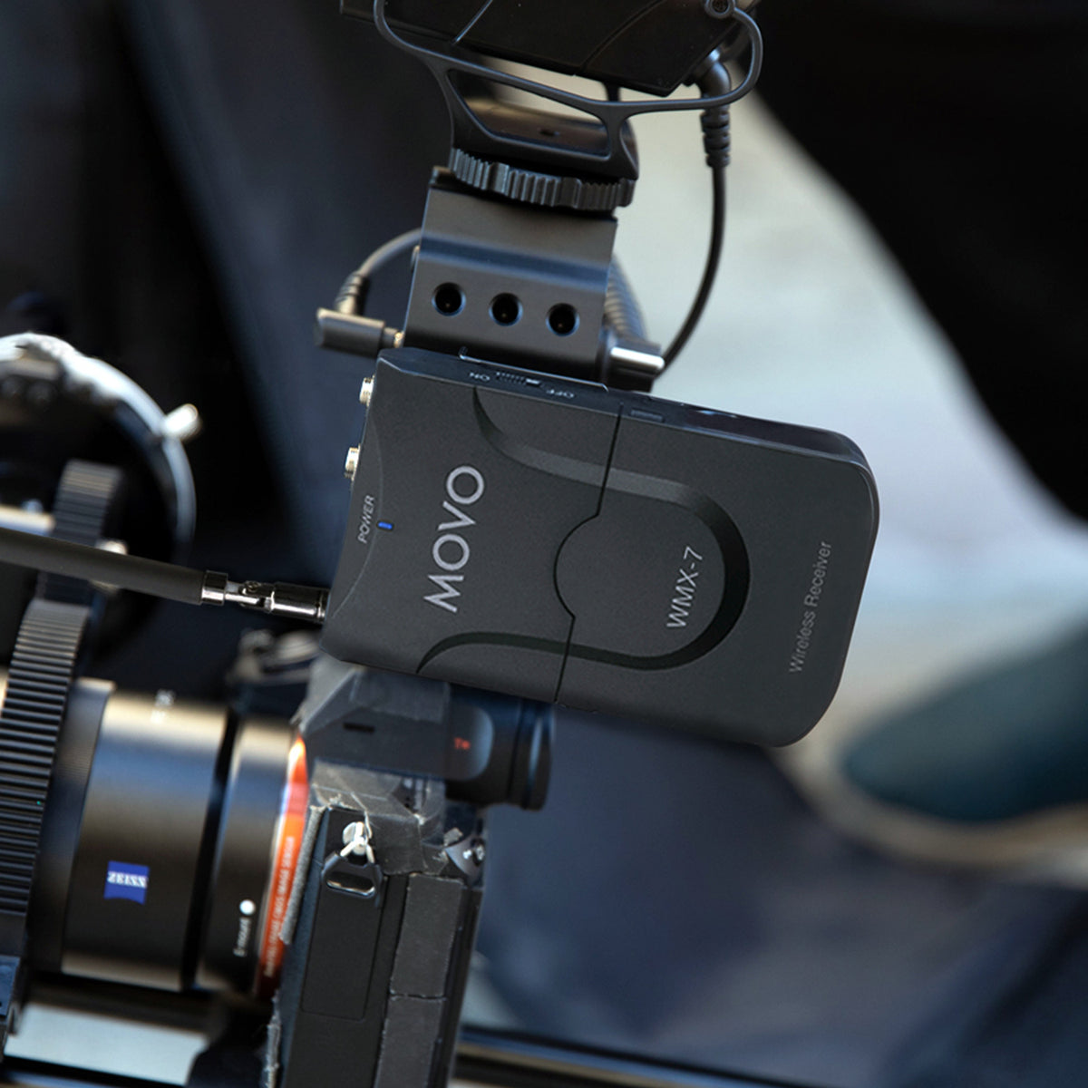 WMX-7-RX | VHF Wireless Receiver for WMX-7 Microphone System | Movo